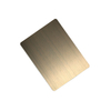 Foshan Decorative Stainless Steel Sheet Manufacturer Antique Bronze Copper Color Coating Stainless Steel Plate