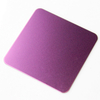 Grade 304 316 201 PVD Decorative Color Purple Inox Metal Sandblasted Finish Stainless Steel Sheet SS Plate for Decoration