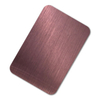Grand 201 304 Decorative Stainless Steel Sheet Hairline Finish for Hotel Wall and Elevator Panel