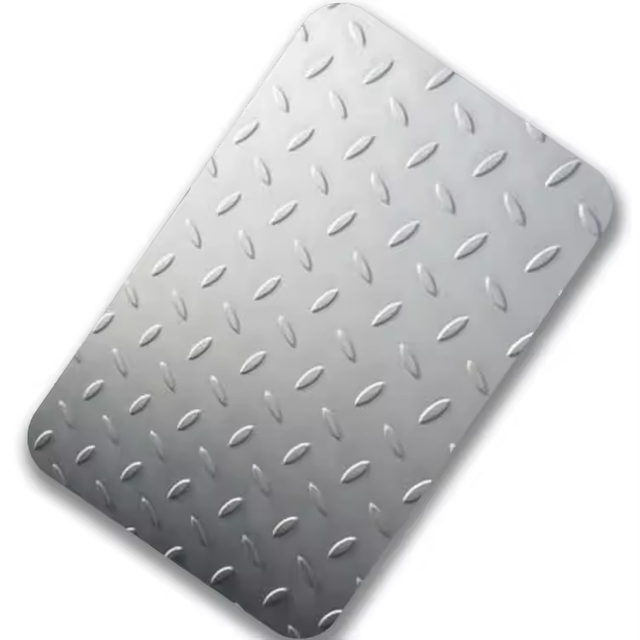 Stainless Steel Checkered Plate 304 Stainless Steel Plate Pattern Embossed Checkered Stainless Steel Sheet Decorative Perforated