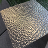Wall Panel Decorative Hammered Finish Stainless Steel Sheet 304 316 410 430 Series for Wall Cladding Cutting Service Included