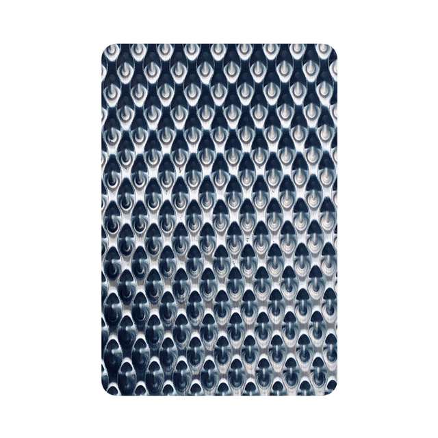 316 304 5wl 6WL Stainless Steel Sheet Embossed Stainless Steel Sheet Embossed Metal Sheet for Kitchen Table/Sink