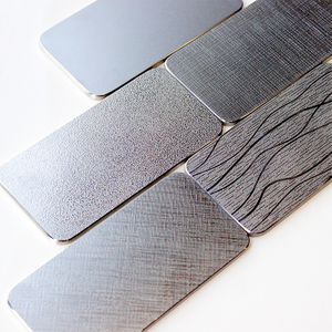 304 316 Embossed Stainless Steel Plate Stainless Steel Decorative Sheet Anti-scratch Stainless Steel Sheet for Countertops