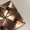 Double Color Stainless Steel Sheet Mosaic Stainless Steel Sheet for Wall Decoration