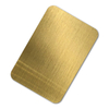 Factory Direct Supply 4x8 Size 304 & 201 PVD Gold Black Red Color Coating Stainless Steel Sheet Cold Rolled for Decoration
