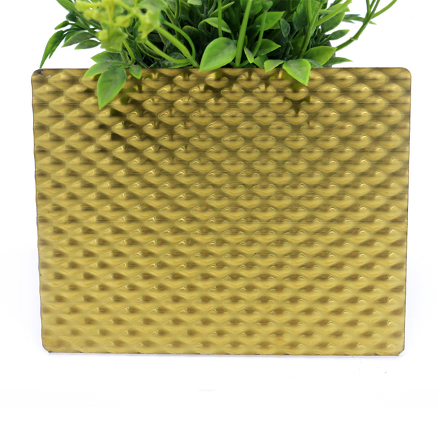 Russia Market Decorative Stamped Linen Stainless Steel Metal Sheet 201 304 316 430 5WL 6WL BA 2B HL Cutting Welding Bending