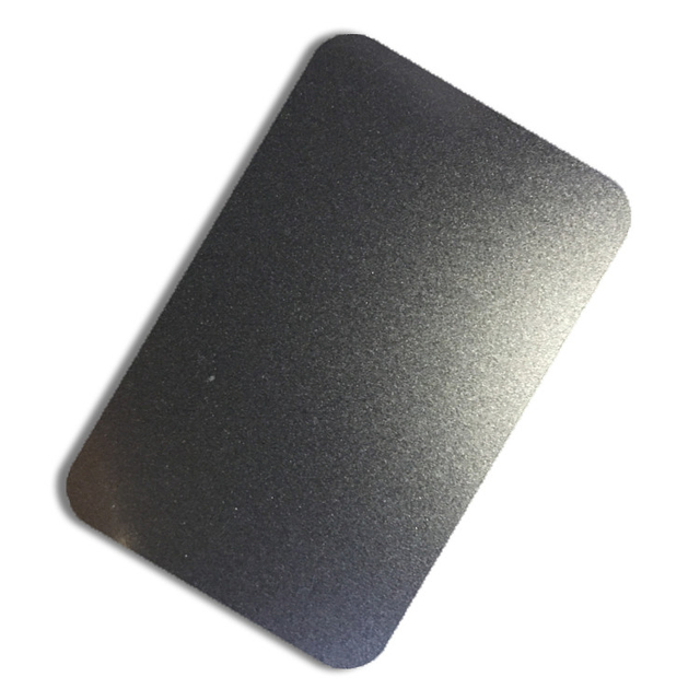 PVD Color Coating Bead Blasted Stainless Steel Sheets Design Metal Sheets for Skirting Board Decoration