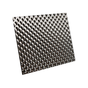 China Grand 304 5wl 6wl Checkered Embossed Stainless Steel Sheet Processing Customization